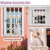 Adjustable Security Gate for Windows, Doors and Entrances, Burglar-Resistant, Foldable, Fits Window Widths 69–84 cm (73.6 x 85 cm) view 2