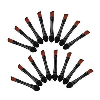 PENIKOKO 50-Piece Double-Sided Angled Eyebrow and Eyeshadow Brush Set
