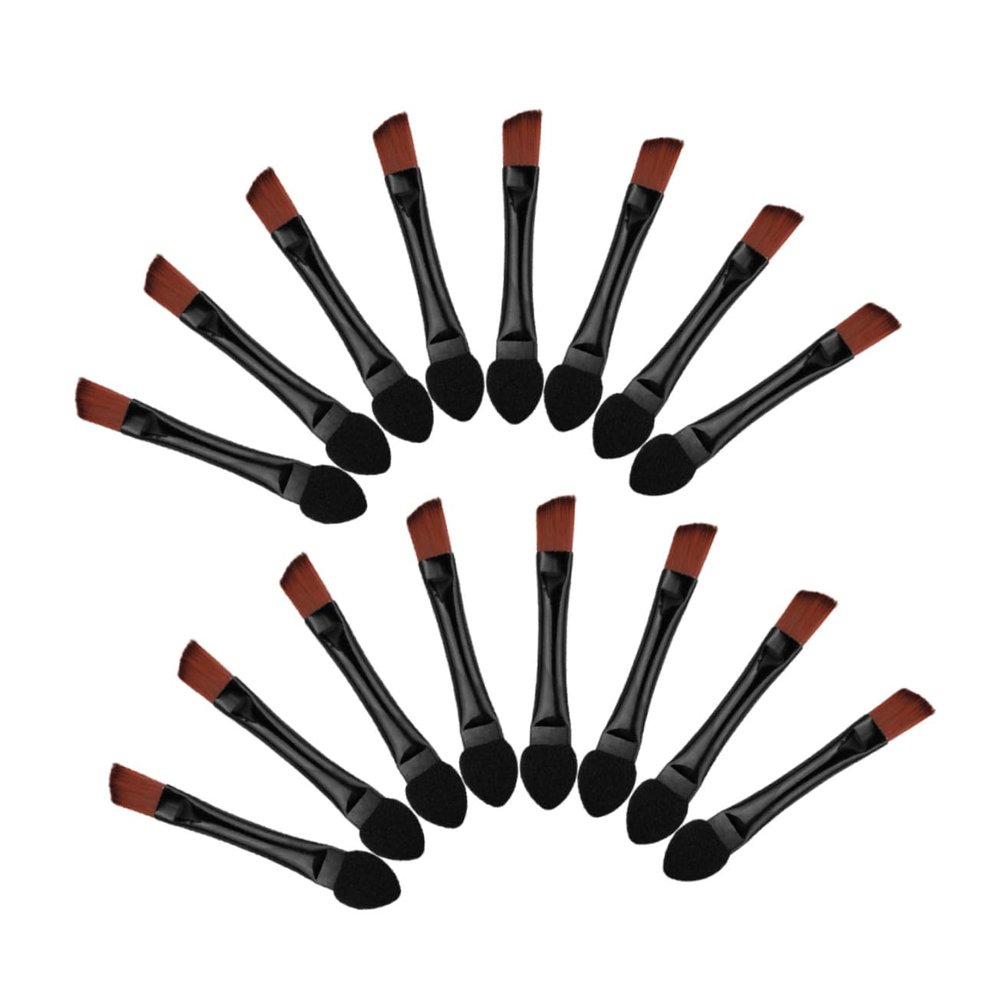 PENIKOKO 50-Piece Double-Sided Angled Eyebrow and Eyeshadow Brush Set