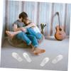 VICASKY Disposable Guest Slippers, 20 Pairs, Nonwoven, White view 2