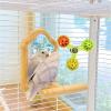 Parrot Bell Ball Toy view 2