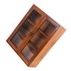 BAZEITFLOW Retro Storage Cabinet and Glass for Cosmetics and Organization view 1