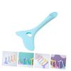 Blue Silicone Eyeliner Aid for Lipstick and Eyeshadow view 3