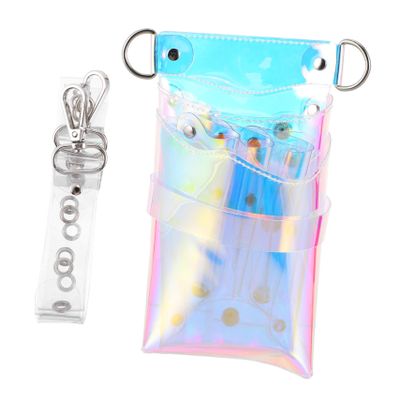Colorful TPU Hairdresser Waist Bag with Scissor Organizer