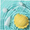 Manual Nasal Aspirator for Babies and Newborns, Silicone, Yellow view 4