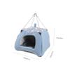 DECOMELODY Small Hamster Hammock Bed with Breathable Fabric and Sponge Filling for Chinchillas and Small Pets view 2