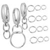 Gadpiparty Stainless Steel Dog Tag Clips with Rings for Small to Medium Dogs view 1