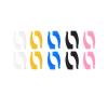 20-Piece Anti-Slip Silicone Ear Grips for Glasses, Style A, White view 1