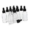 Gogogmee 12-Pack 30 mL Glass Essential Oil Bottles with Silicone Droppers view 1