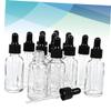 Gogogmee 12-Pack 30 mL Glass Essential Oil Bottles with Silicone Droppers view 3