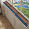 Dailify Waterproof Window Sill Mat, Decorative Protective Cushion, 130 x 10 cm (51 1/8 x 4 in) view 2