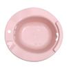 Pink PP Toilet Sitz Bath, Non-Slip, for Postpartum Care view 1