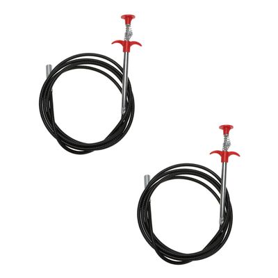 HYTROVE 2-Pack Flexible Claw Grabber Drain Cleaning Tools
