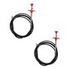 HYTROVE 2-Pack Flexible Claw Grabber Drain Cleaning Tools view 1