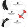 HYTROVE 2-Pack Flexible Claw Grabber Drain Cleaning Tools view 3