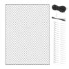 JPSDOWS Cat Net and Pet Fall Protection Barrier view 1