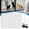 JPSDOWS Cat Net and Pet Fall Protection Barrier view 3