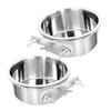 GANAZONO 2-Pack Stainless Steel Bowls for Cats and Dogs view 1
