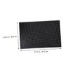 KAILIKETIY Hairdresser Tool Mat, Large Non-Slip PU Haircutting Pad, Heat-Insulating Salon Cushion for Hair Clippers and Travel view 2