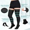Evolyline 2-Pair Long Compression Stockings for Women and Men, 15–20 mmHg view 3