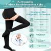Evolyline 2-Pair Long Compression Stockings for Women and Men, 15–20 mmHg view 2