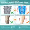 Evolyline 2-Pair Long Compression Stockings for Women and Men, 15–20 mmHg view 4