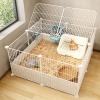 Indoor Metal Wire Rabbit Playpen for Small Pets view 1