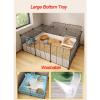 Indoor Metal Wire Rabbit Playpen for Small Pets view 3