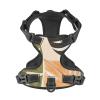 Botanical Print Dog Harness, Boho, No-Pull, Adjustable, Reflective Oxford, Easy Control, Sizes M and L view 3