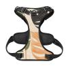 Botanical Print Dog Harness, Boho, No-Pull, Adjustable, Reflective Oxford, Easy Control, Sizes M and L view 4