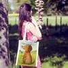 Mr. & Mrs. Panda Dog Flower Tote Bag view 3