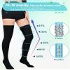 20–30 mmHg Class 2 Medical Compression Stockings for Women and Men, Thigh-High, Closed Toe view 3