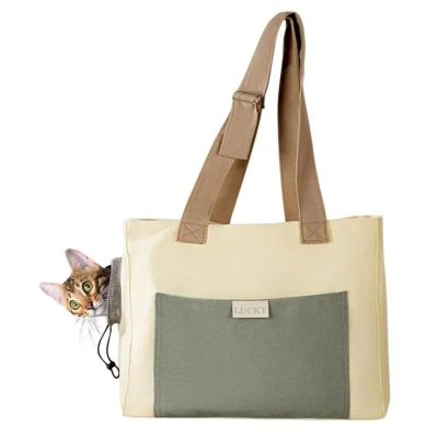 Dog Carrier Bag for Outdoor Adventures, Small Dogs, Cats and Puppies