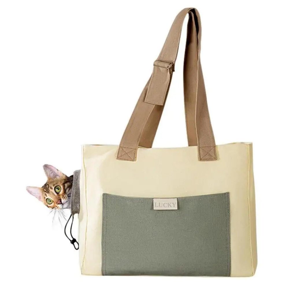 Dog Carrier Bag for Outdoor Adventures, Small Dogs, Cats and Puppies