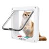 Cat Door for Screens & Thin Doors, 4-Way Magnetic Lock view 1