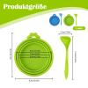 SHILIUZHI 2-Pack Pet Food Can Lids view 2