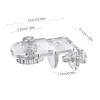 Aquarium Lid Clips - Transparent Acrylic view 4