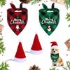 4 Pack Christmas Dog Bandanas view 2