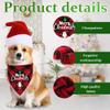 4 Pack Christmas Dog Bandanas view 4