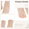 2 Silicone Mannequin Feet, Shoe and Sock Display, Realistic, Nail Art, Photography, 22 x 8 x 17 cm view 2