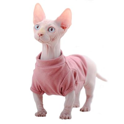 frissin Sphynx Cat Vest, Warm Undershirt for Hairless Cats