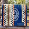 EQUIEMPRESS Western Show Saddle Pad, New Zealand Wool Top Wool Pad Sensor Flex, Adjustable, VK-064 (34 x 40 in) view 1