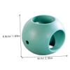 CHILDWEET Magnetic TPR Laundry Ball with Water-Cleaning Function, Gentle on Clothes, for Washing Machines, Light Green view 2