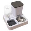 Automatic Cat Food & Water Dispenser | 800 g / 1,500 ml | 45° Design | ABS | 27 x 25 x 21 cm view 1