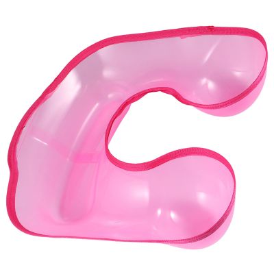 Plastic Neck Tray for Shampoo Basin, Hairdressing Tray, Pink