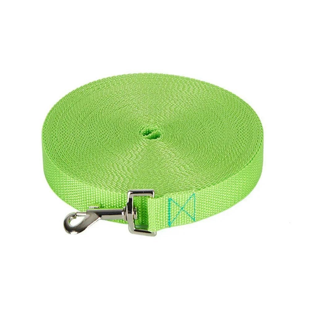 GYMIGE Nylon Training Leashes for Dogs, 1.5 m, 1.8 m, 3 m, 4.5 m, 15 m, or 30 m