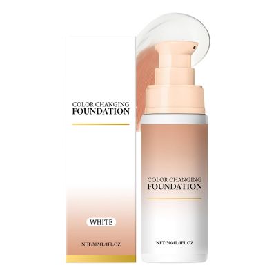 Color-Adapting Foundation, 30 mL – Moisturizing, Nourishing & Brightening Makeup for Sensitive Skin