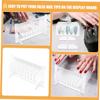 DECOMELODY Acrylic Nail Art Display Holder, 2-Piece Set, Elegant Design, Easy to Use view 3