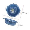 Homoyoyo Children's Wash Basin with Handles, Round Plastic Baby Basin, Portable Cartoon Design view 2