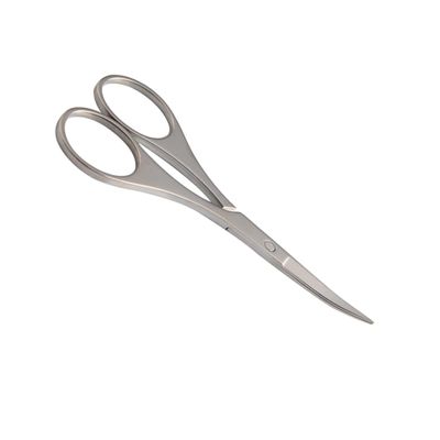 Stainless Steel Eyebrow Scissors for Precise Trimming with Rounded Tips